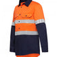 Hard Yakka  Hi-visibility Two Tone Cotton Drill Shirt With 3m Tape Long Sleeve (Y07990)