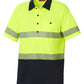 Hard Yakka -  Hi Vis SS Ctn Bk Polo (Y11383)