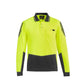 Syzmik Mens Hi Vis Flux L/S Polo (ZH310)