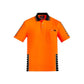 Syzmik Mens Hi Vis Komodo Short Sleeve Polo-(ZH320)