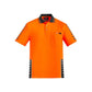Syzmik Mens Hi Vis Komodo Short Sleeve Polo-(ZH320)