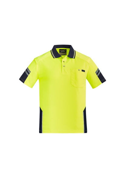 Syzmik Mens Reinforced Hi Vis Squad S/S Polo (ZH465)