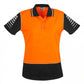 Syzmik Womens Hi Vis Zone Short Sleeve Polo (ZHL236)