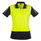 Syzmik Womens Hi Vis Zone Short Sleeve Polo (ZHL236)