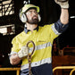 Syzmik Mens Rugged Cooling Taped Hi Vis Spliced Shirt (ZW129)