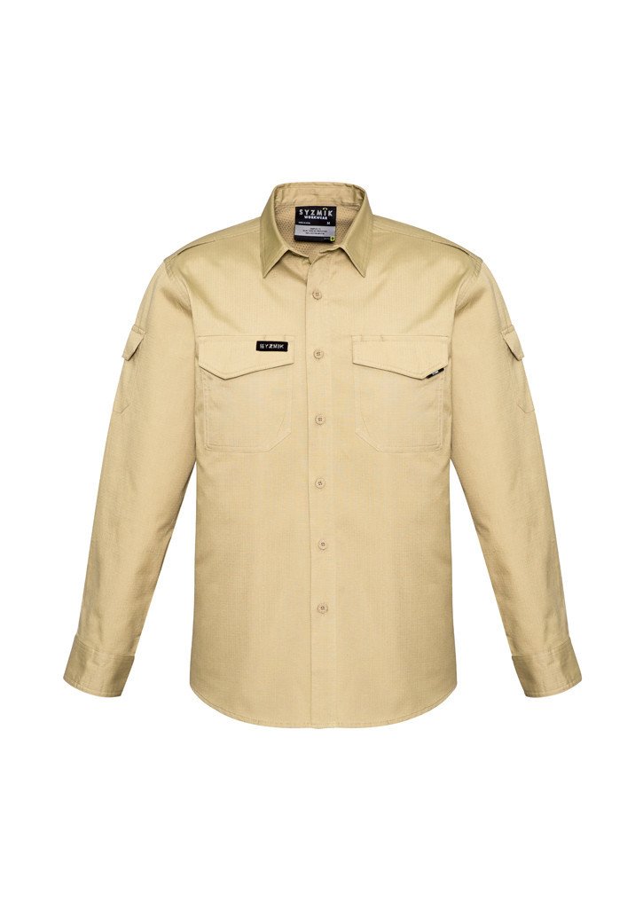 Syzmik Mens Rugged Cooling Mens L/S Shirt (ZW400)