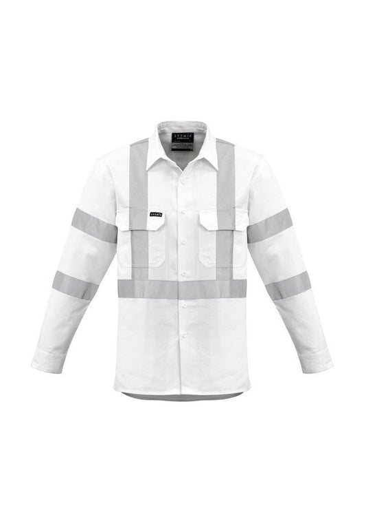 Syzmik Mens Bio Motion X Back L/S Shirt (ZW621)