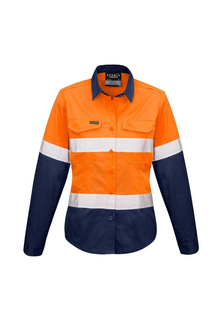 Syzmik ZW720 Womens L/S Taped Shirt
