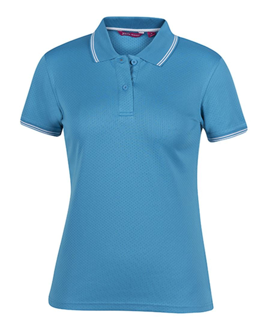 JB'S Pdm Ladies Jacquard Contrast Polo (7JCP1)