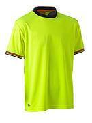 Bisley Hi Vis Polyester Mesh Short Sleeve T-shirt (BK1220)