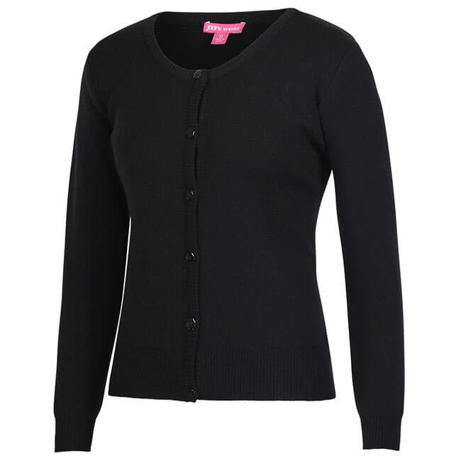 JB's Ladies Corporate Crew Neck Cardigan (6L1CN)