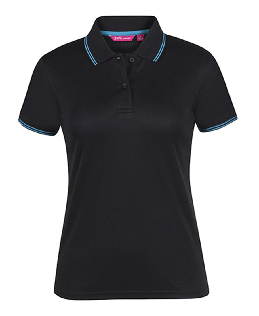 JB'S Pdm Ladies Jacquard Contrast Polo (7JCP1)