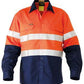 Bisley 3m Taped 2 Tone Hi Vis Mens Industrial Cool Vent Shirt-(BS6448T)