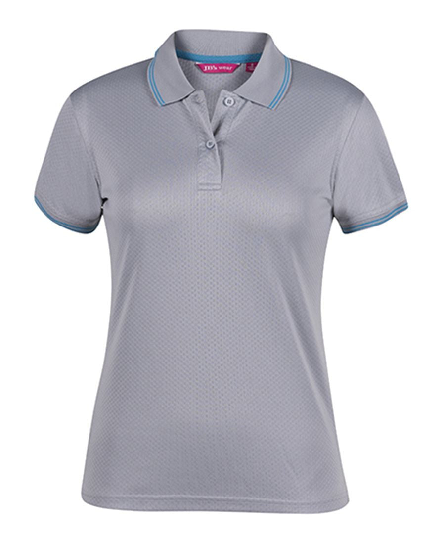 JB'S Pdm Ladies Jacquard Contrast Polo (7JCP1)