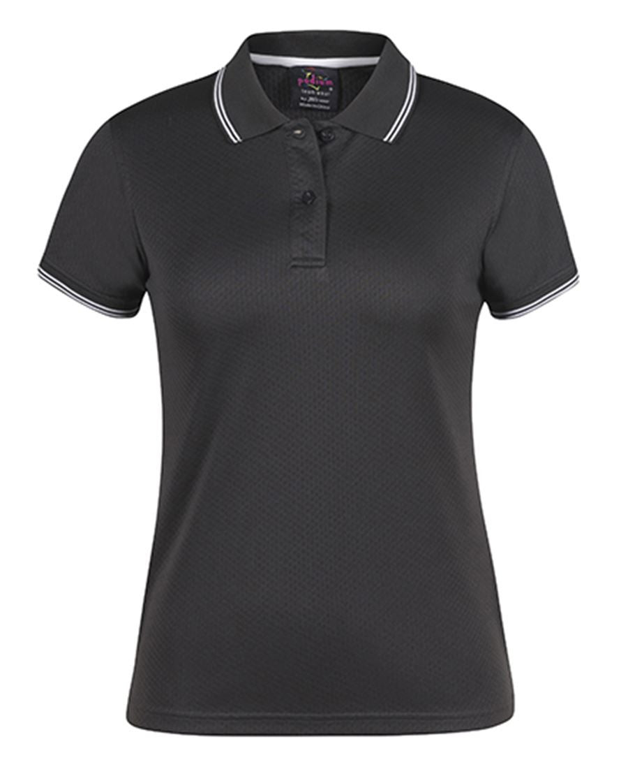 JB'S Pdm Ladies Jacquard Contrast Polo (7JCP1)