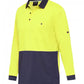King Gee Hyperfreeze Spliced L/S Polo-(K54235)