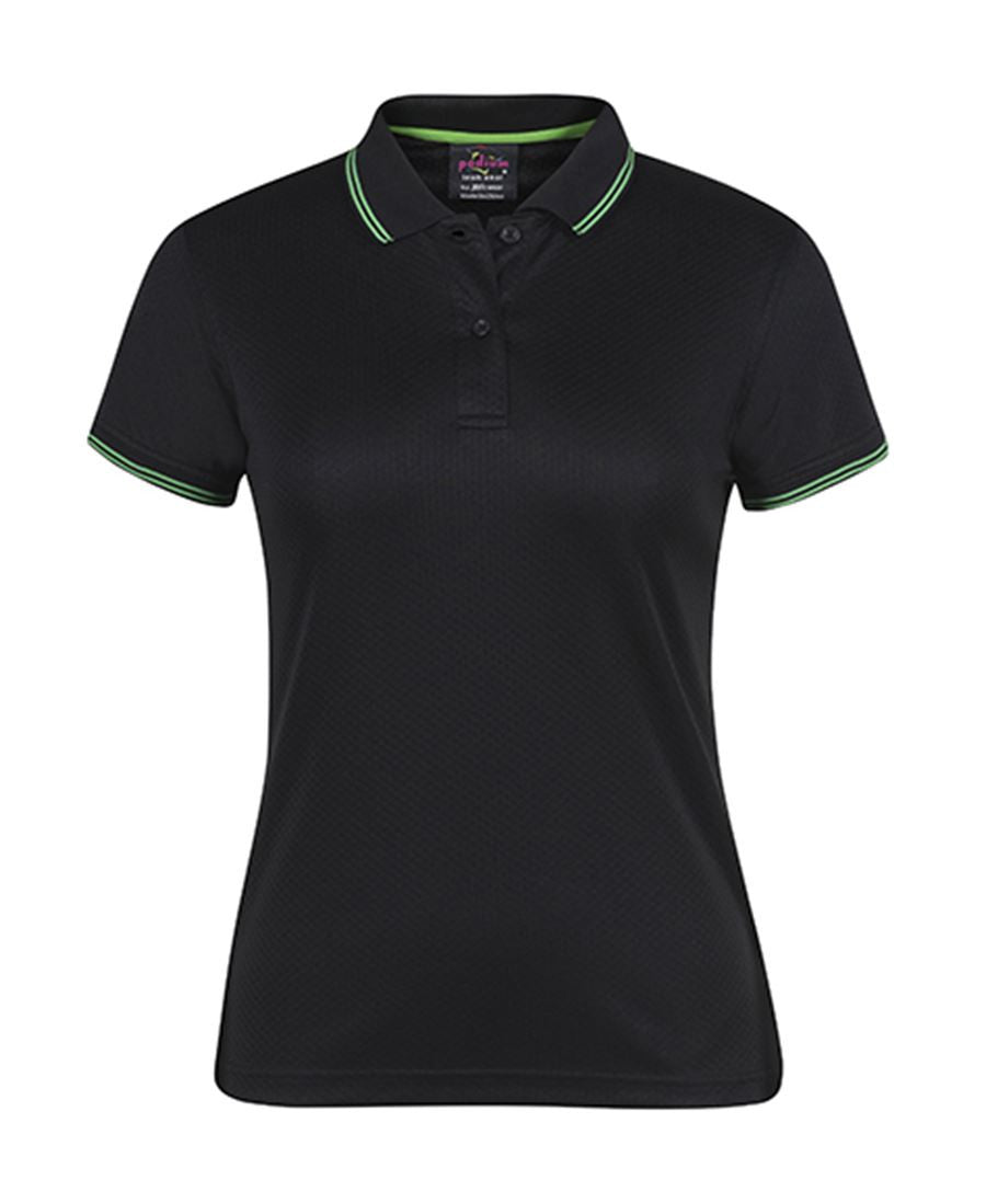 JB'S Pdm Ladies Jacquard Contrast Polo (7JCP1)