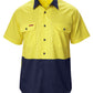 Hard Yakka Koolgear Hi-visibility Two Tone Cotton Twill Ventilated Shirt Short Sleeve (Y07559)