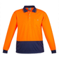 Syzmik Unisex Day Hi Vis Basic Polo - Long Sleeve (ZH232)