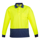 Syzmik Unisex Day Hi Vis Basic Polo - Long Sleeve (ZH232)