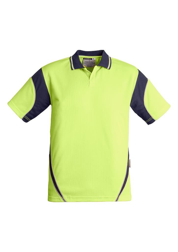 Syzmik Mens Hi Vis Aztec Polo Short Sleeve (ZH248)