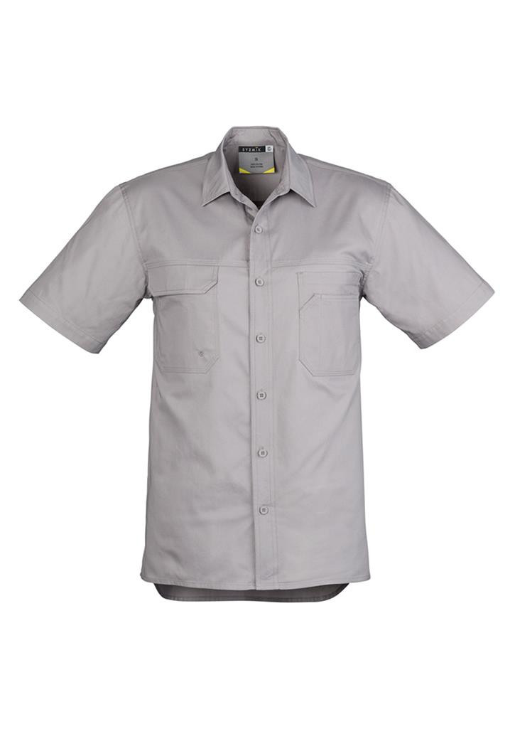 Syzmik Light Weight Tradie Shirt - Short Sleeve (ZW120)