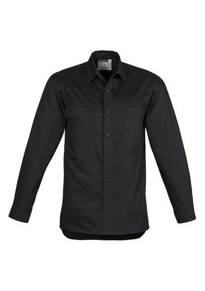 Syzmik Light Weight Tradie Shirt - Long Sleeve (ZW121)