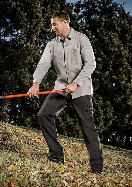Syzmik Light Weight Tradie Shirt - Long Sleeve (ZW121)