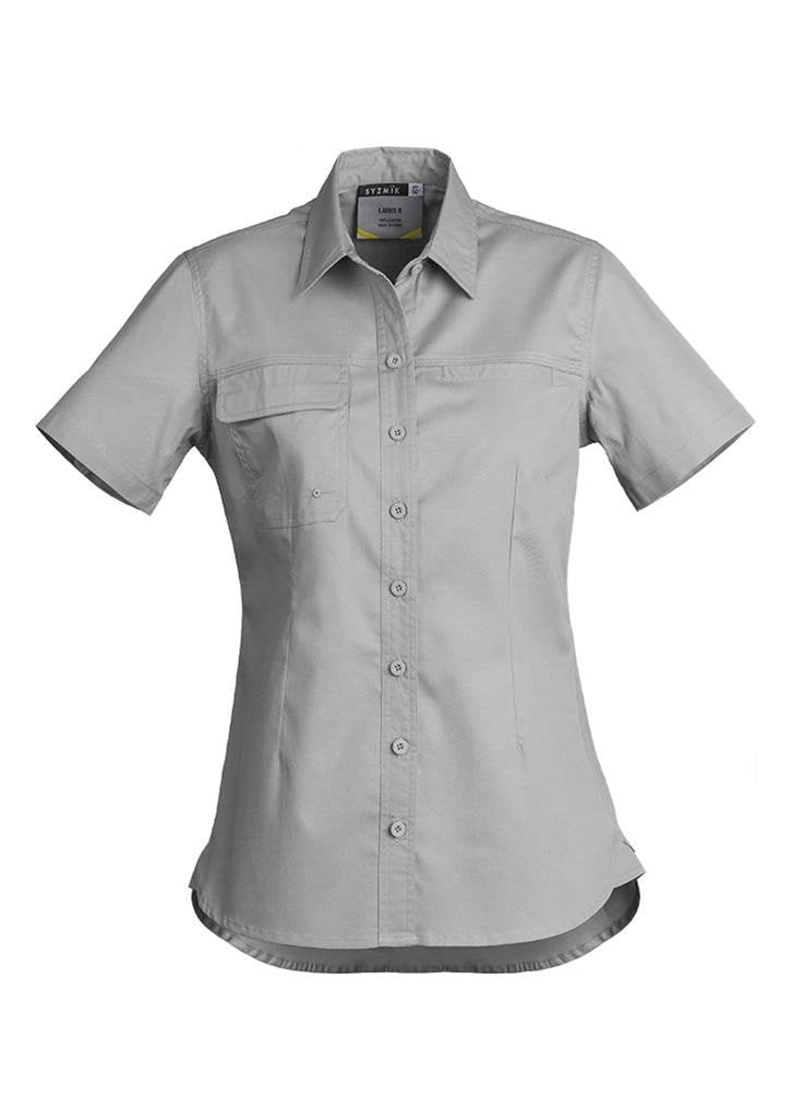Syzmik Ladies Light Weight Tradie Shirt - Short Sleeve (ZWL120)