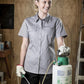 Syzmik Ladies Light Weight Tradie Shirt - Short Sleeve (ZWL120)