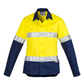 Syzmik Womens Day/night Industrial Shirt - Hooped (ZWL123)